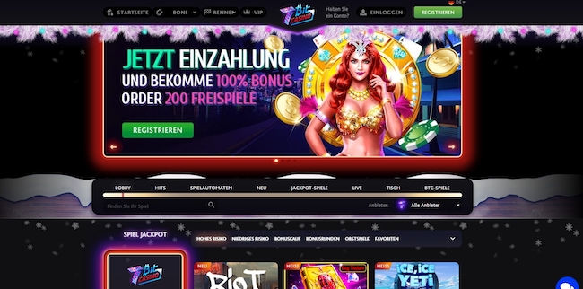 7Bit Casino Website